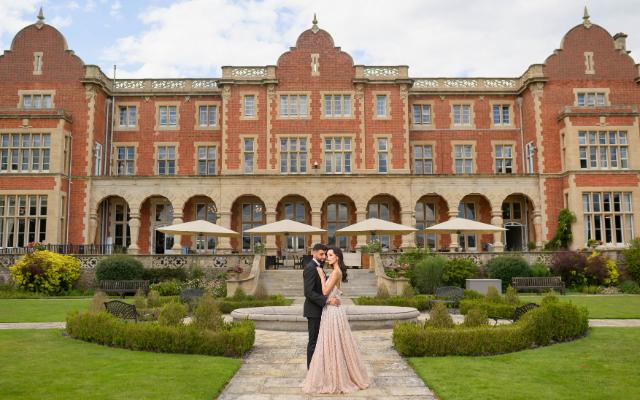 Asian Wedding Open Day Showcase featuring rear of Easthampstead Park